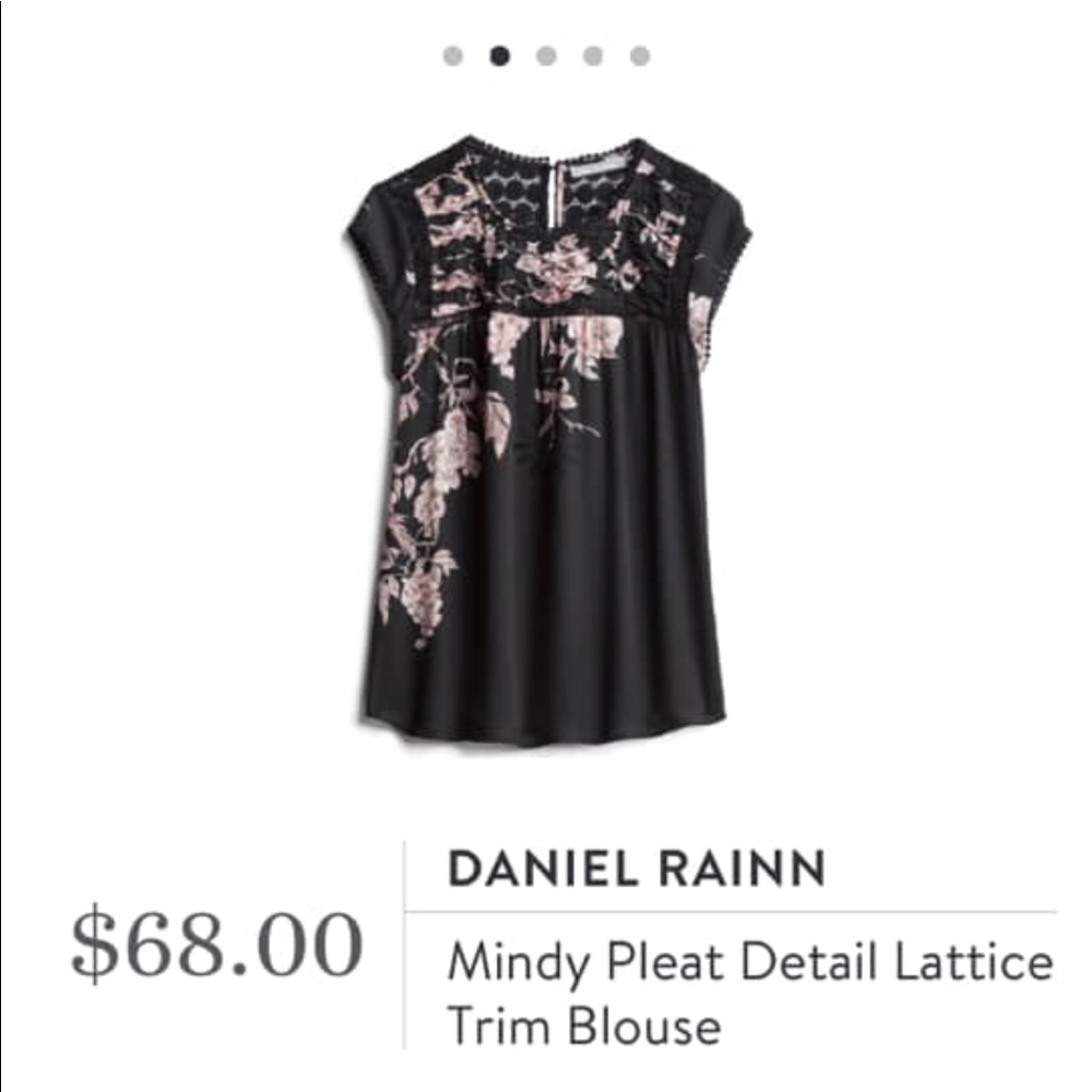 Daniel Rainn Mindy Blouse size medium NWT
